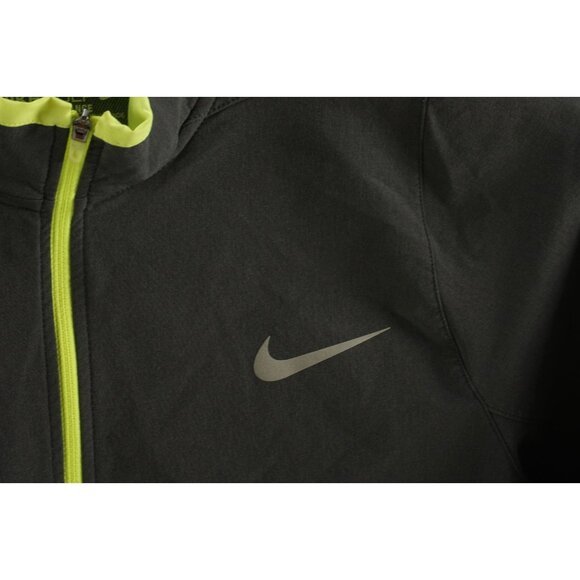 Nike Tour Performance Half Zip Windbreaker Jacket Men's Small Gray Tech Stretch - Picture 4 of 10